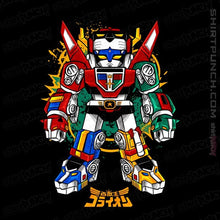 Load image into Gallery viewer, Daily_Deal_Shirts Magnets / 3&quot;x3&quot; / Black Chibi Voltron

