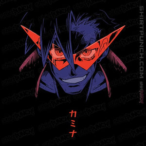 Daily_Deal_Shirts Magnets / 3"x3" / Black Dai- Gurren Kamina