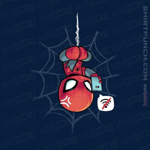Shirts Magnets / 3"x3" / Navy Chibi Spider