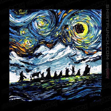 Load image into Gallery viewer, Shirts Magnets / 3&quot;x3&quot; / Black Van Gogh Never Met The Fellowship
