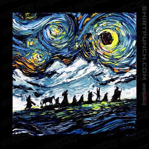 Shirts Magnets / 3"x3" / Black Van Gogh Never Met The Fellowship