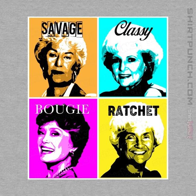 Shirts Magnets / 3"x3" / Sports Grey Golden Savage