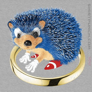 Secret_Shirts Magnets / 3"x3" / Sports Grey The Fastest Hedgehog
