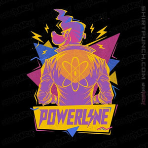 Daily_Deal_Shirts Magnets / 3"x3" / Black Powerline