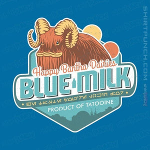 Shirts Magnets / 3"x3" / Sapphire Blue Milk