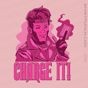 Daily_Deal_Shirts Magnets / 3"x3" / Pink Charge It!