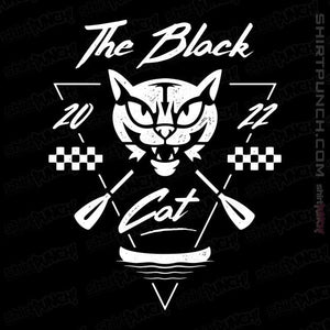Shirts Magnets / 3"x3" / Black The Black Cat Canoe