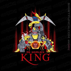 Last_Chance_Shirts Magnets / 3"x3" / Black Me Grimlock King