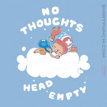 Load image into Gallery viewer, Daily_Deal_Shirts Magnets / 3&quot;x3&quot; / Powder Blue No Thoughts
