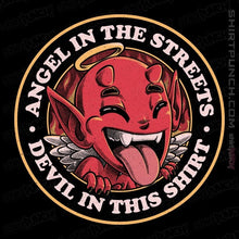 Load image into Gallery viewer, Secret_Shirts Magnets / 3&quot;x3&quot; / Black Angel In The Streets
