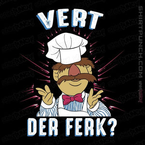Daily_Deal_Shirts Magnets / 3"x3" / Black Swedish Chef
