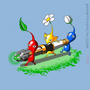 Shirts Magnets / 3"x3" / Powder Blue Pikmin Who