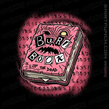 Load image into Gallery viewer, Shirts Magnets / 3&quot;x3&quot; / Black Burn Book Of The Dead
