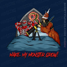 Load image into Gallery viewer, Secret_Shirts Magnets / 3&quot;x3&quot; / Navy Make My Monster
