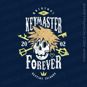 Shirts Magnets / 3"x3" / Navy Keymaster Forever