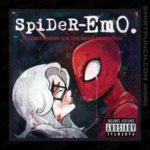 Secret_Shirts Magnets / 3"x3" / Black Spider-emo
