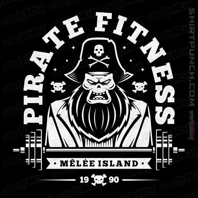 Shirts Magnets / 3"x3" / Black Pirate Fitness
