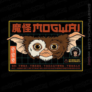 Daily_Deal_Shirts Magnets / 3"x3" / Black 3 Rules Of The Mogwai