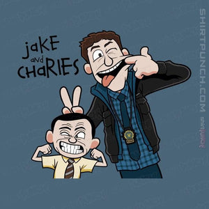 Secret_Shirts Magnets / 3"x3" / Indigo Blue Jake & Charles