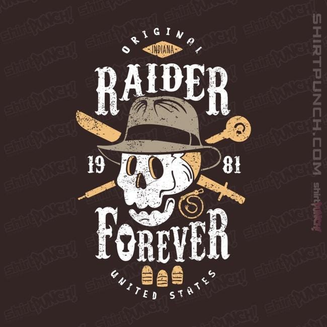 Shirts Magnets / 3"x3" / Dark Chocolate Raider Forever