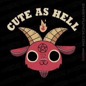 Secret_Shirts Magnets / 3"x3" / Black Cute As Heck