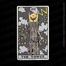 Load image into Gallery viewer, Shirts Magnets / 3&quot;x3&quot; / Black The Tower
