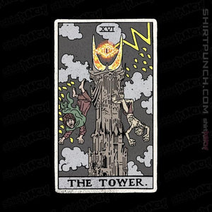Shirts Magnets / 3"x3" / Black The Tower