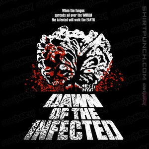 Daily_Deal_Shirts Magnets / 3"x3" / Black Dawn Of The Infected