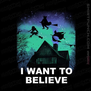 Shirts Magnets / 3"x3" / Black Believe In Magic