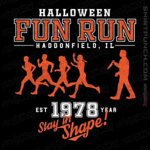 Daily_Deal_Shirts Magnets / 3"x3" / Black Halloween Fun Run