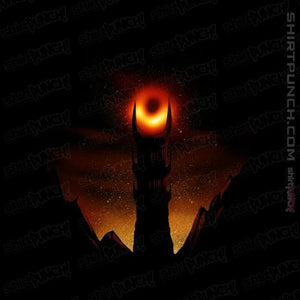 Shirts Magnets / 3"x3" / Black Black Hole Sauron