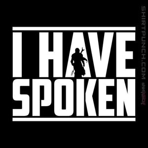 Shirts Magnets / 3"x3" / Black I Have Spoken