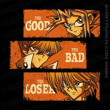 Load image into Gallery viewer, Shirts Magnets / 3&quot;x3&quot; / Black The Good, The Bad, And The Loser
