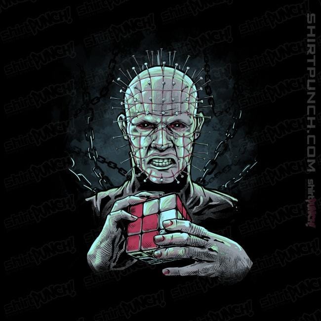 Shirts Magnets / 3"x3" / Black Hell Cube