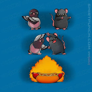 Secret_Shirts Magnets / 3"x3" / Sapphire Hot Dog Fusion