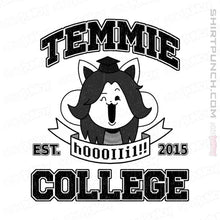 Load image into Gallery viewer, Shirts Magnets / 3&quot;x3&quot; / White Temmie College
