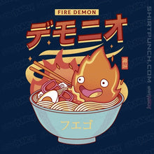 Load image into Gallery viewer, Secret_Shirts Magnets / 3&quot;x3&quot; / Navy The Fire Demon Ramen
