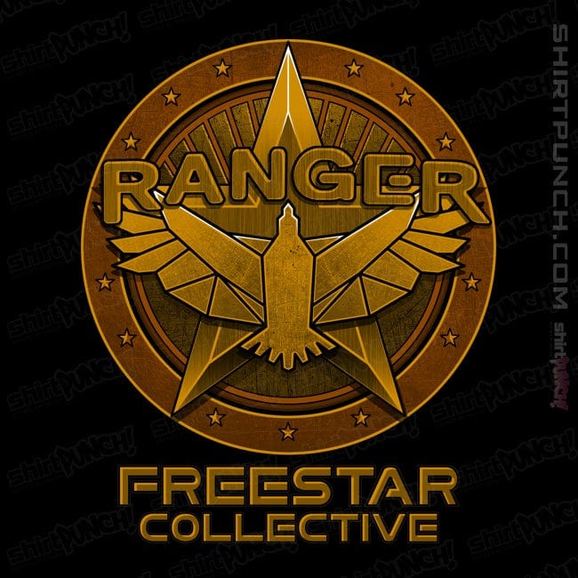 Daily_Deal_Shirts Magnets / 3"x3" / Black Freestar Rangers