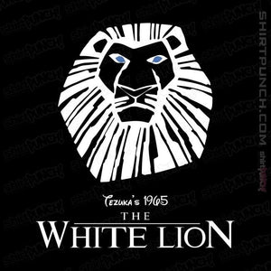 Shirts Magnets / 3"x3" / Black White Lion
