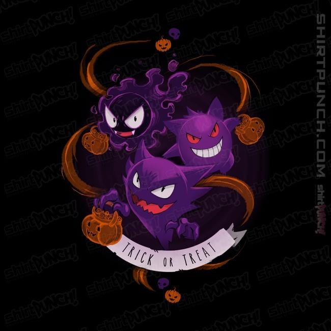 Secret_Shirts Magnets / 3"x3" / Black Trick Or Treat Deal