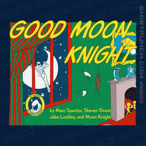 Daily_Deal_Shirts Magnets / 3"x3" / Navy Good Moon Knight