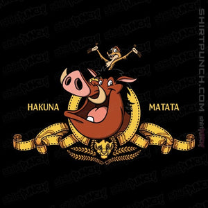 Daily_Deal_Shirts Magnets / 3"x3" / Black Hakuna Matata Studios