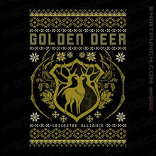Load image into Gallery viewer, Shirts Magnets / 3&quot;x3&quot; / Black Golden Deer Sweater
