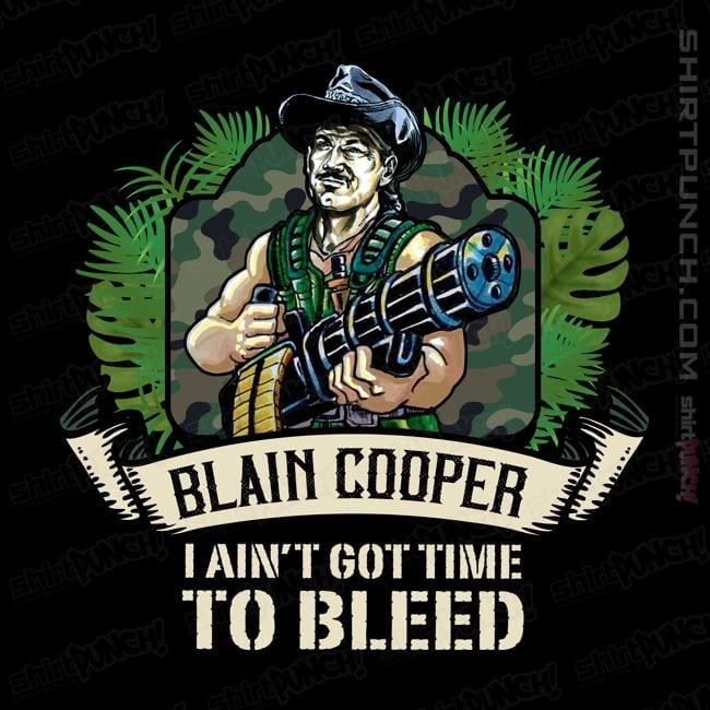 Shirts Magnets / 3"x3" / Black No Time To Bleed