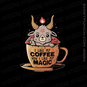 Shirts Magnets / 3"x3" / Black Black Coffee