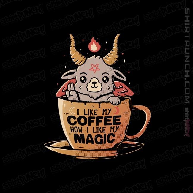 Shirts Magnets / 3"x3" / Black Black Coffee