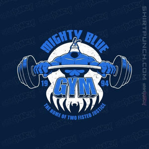 Shirts Magnets / 3"x3" / Navy Mighty Blue Gym
