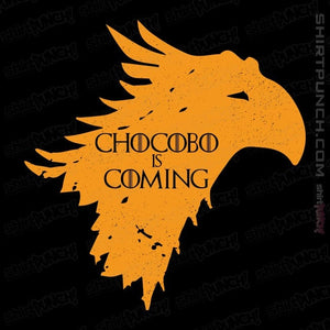 Shirts Magnets / 3"x3" / Black Chocobo Is Coming