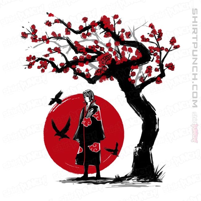 Shirts Magnets / 3"x3" / White Ninja Under The Sun