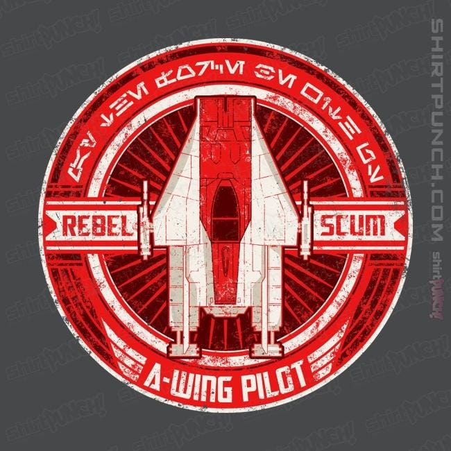 Shirts Magnets / 3"x3" / Charcoal A-Wing